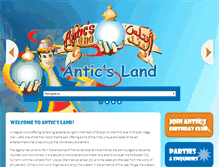Tablet Screenshot of anticsland.com